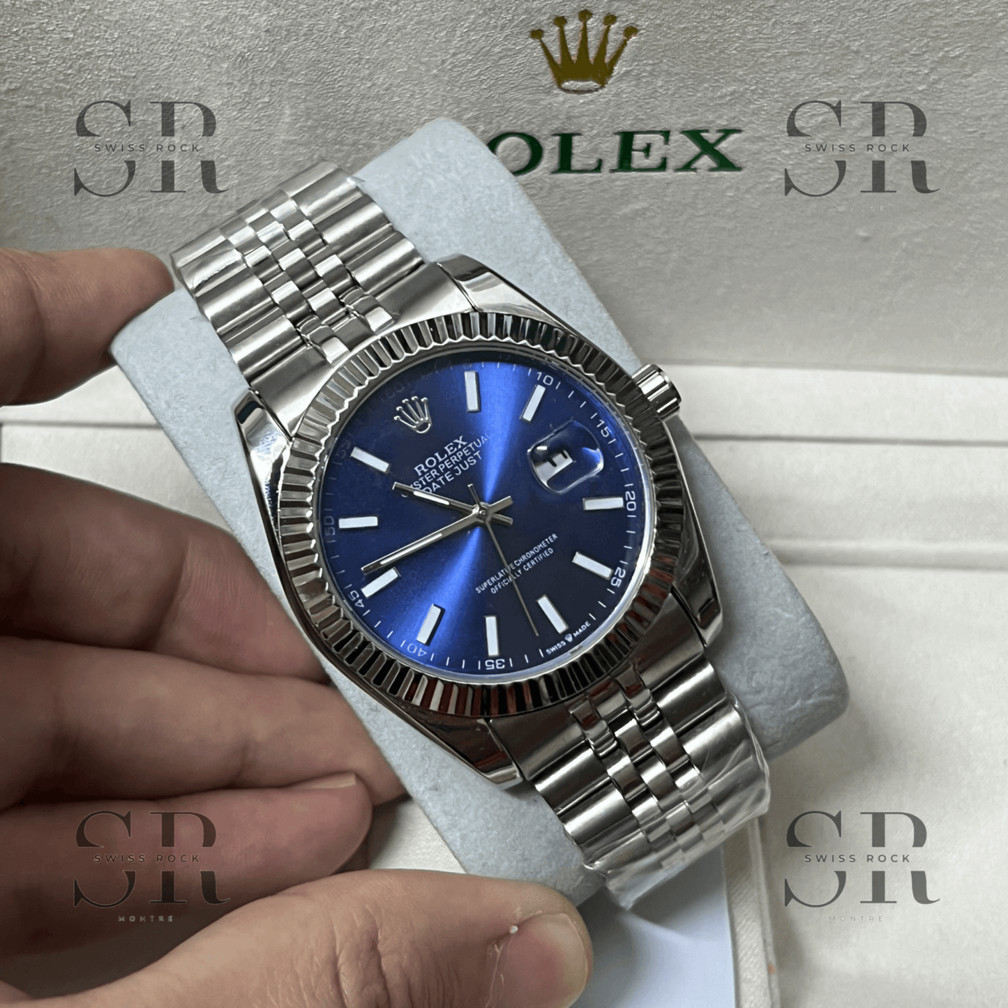 Datejust Petrol Blue 41-mm