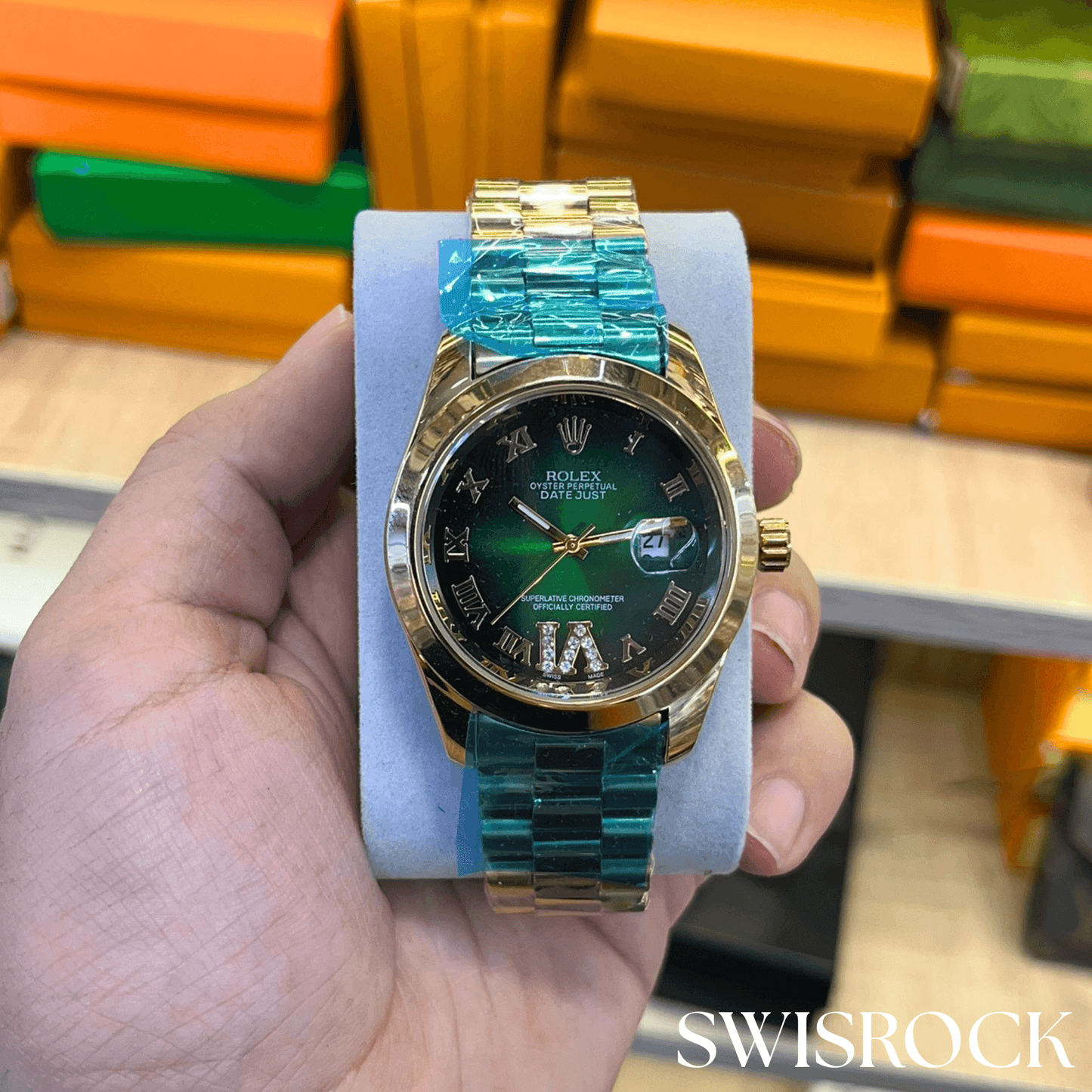 Montre Prestige Or Vert