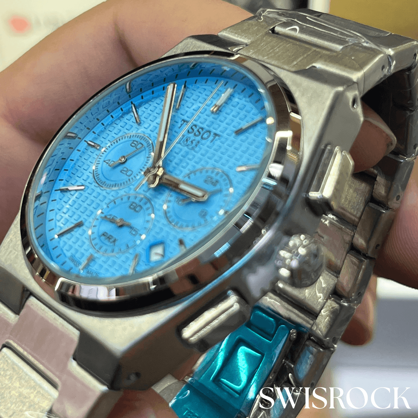 Chronographe Élégance Bleu
