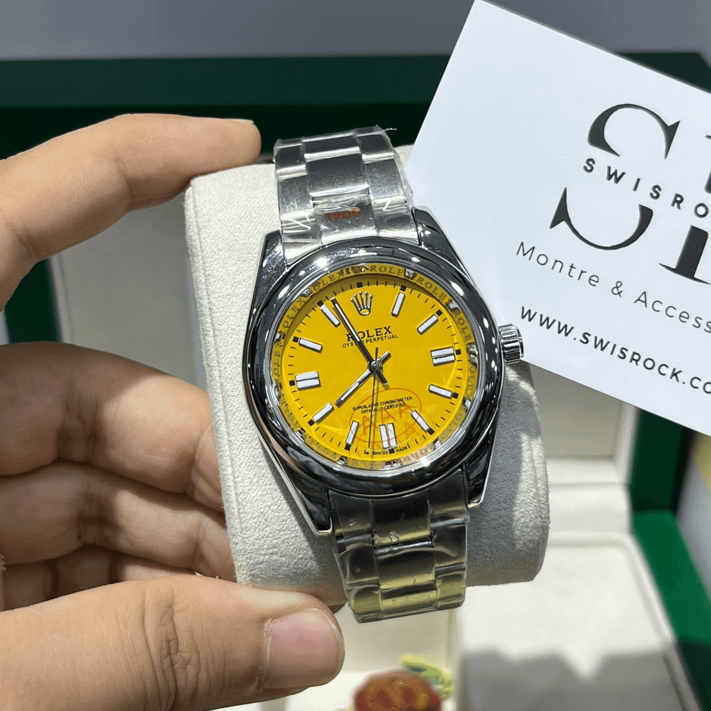 OYSTER PERPETUAL POUR HOMME-MASTER QUALITE
