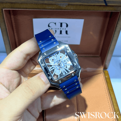 Montre Squelette Prestige Bleu Marine