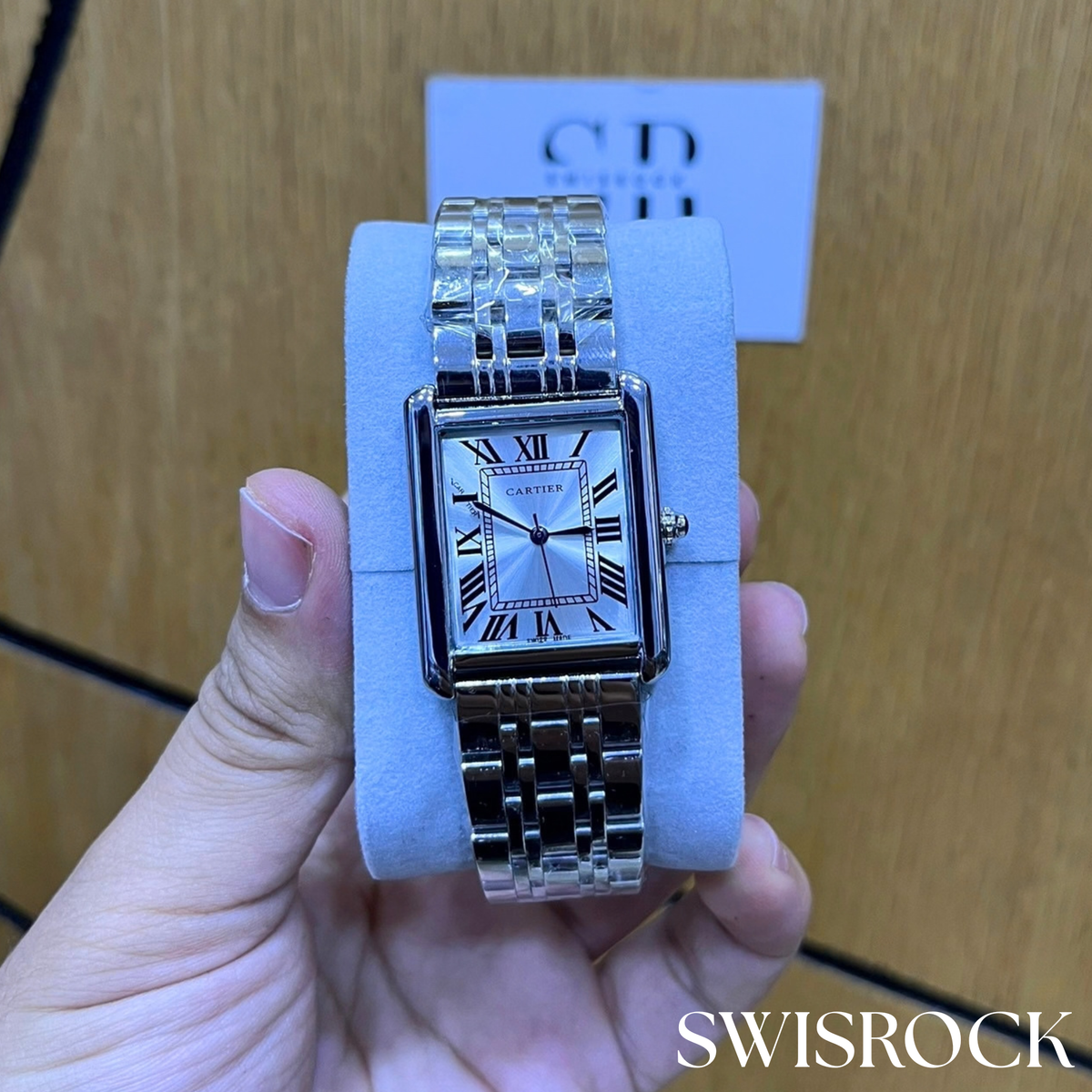 Cartier tank steel pour homme - Bracelet jubilee