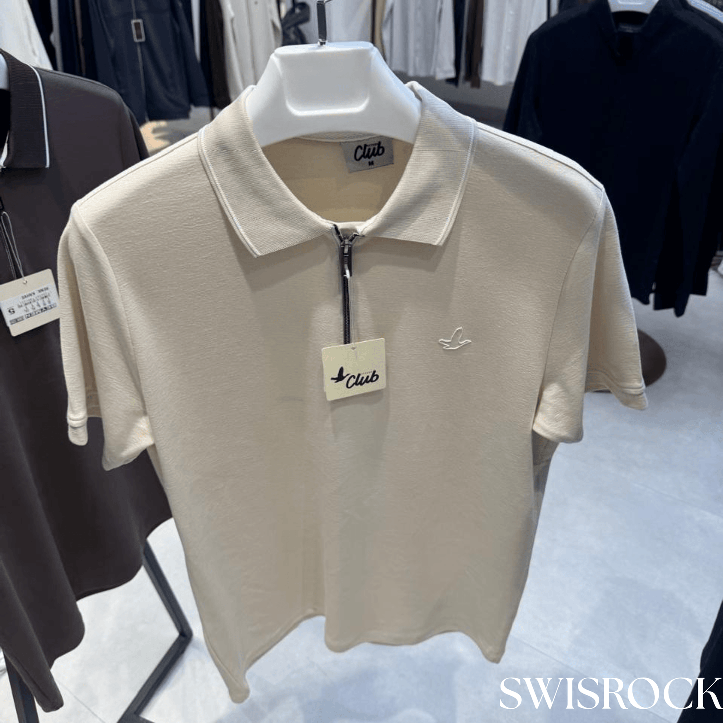 Polo Zippé Signature — Collection Swisrock
