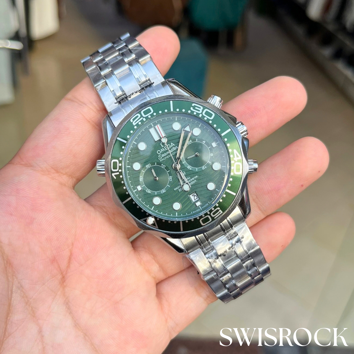 Omega seamaster chronograph quartz