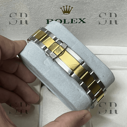 Rolex Datejust Grey Wimbledon Dial Fluted Bezel