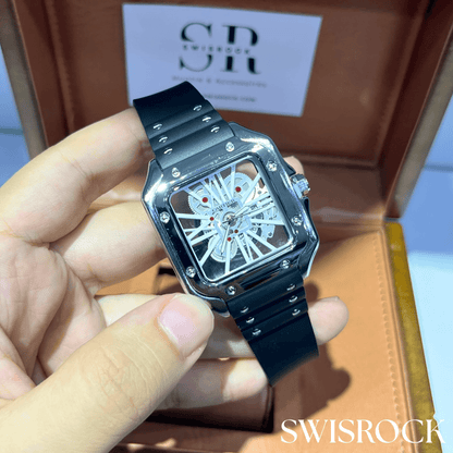 Montre Squelette Prestige Bleu Marine