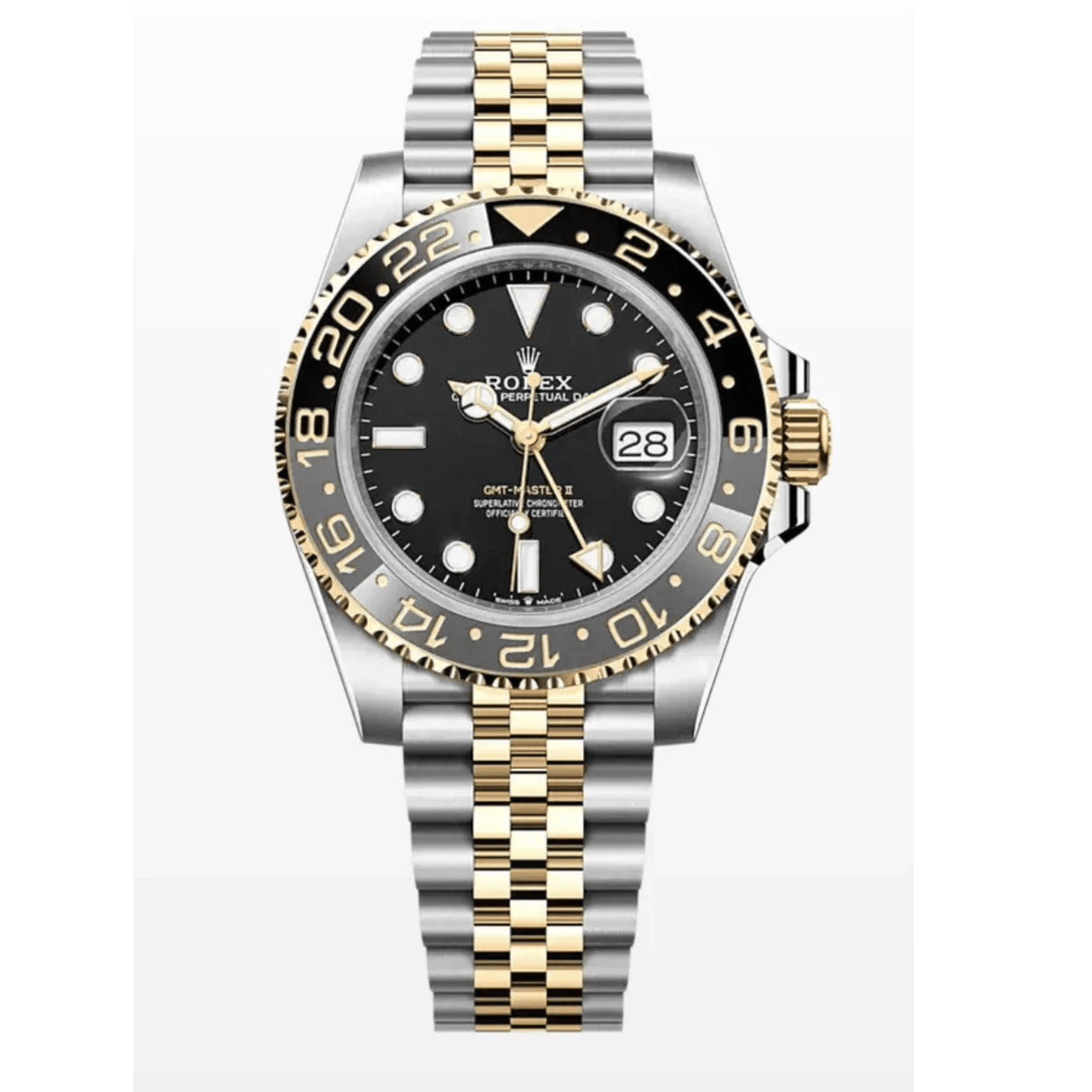 Rolex GMT-Master II Two-Tone Black Jubilee