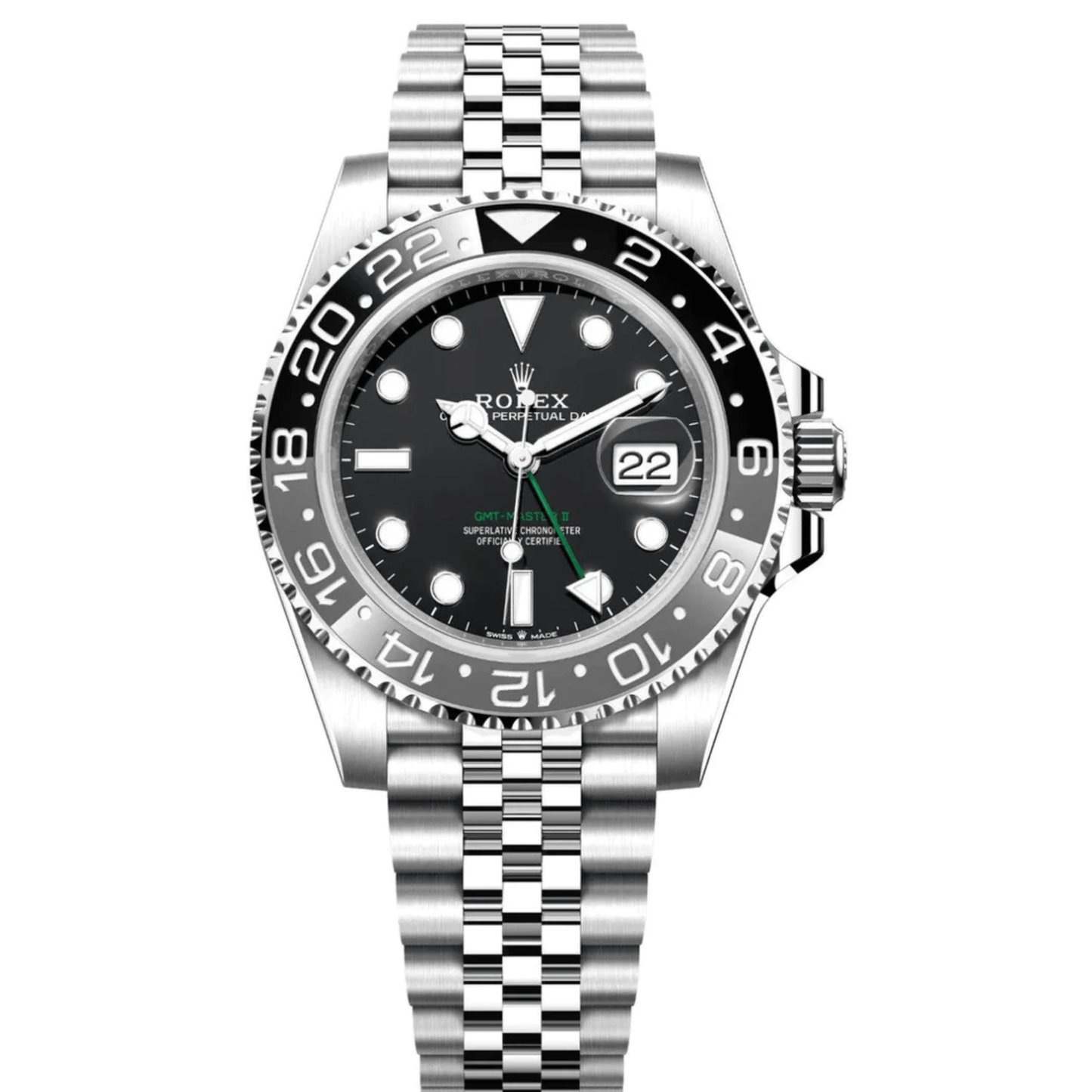 ROLEX GMT MASTER-II BRUCE WAYNE JUBILEE