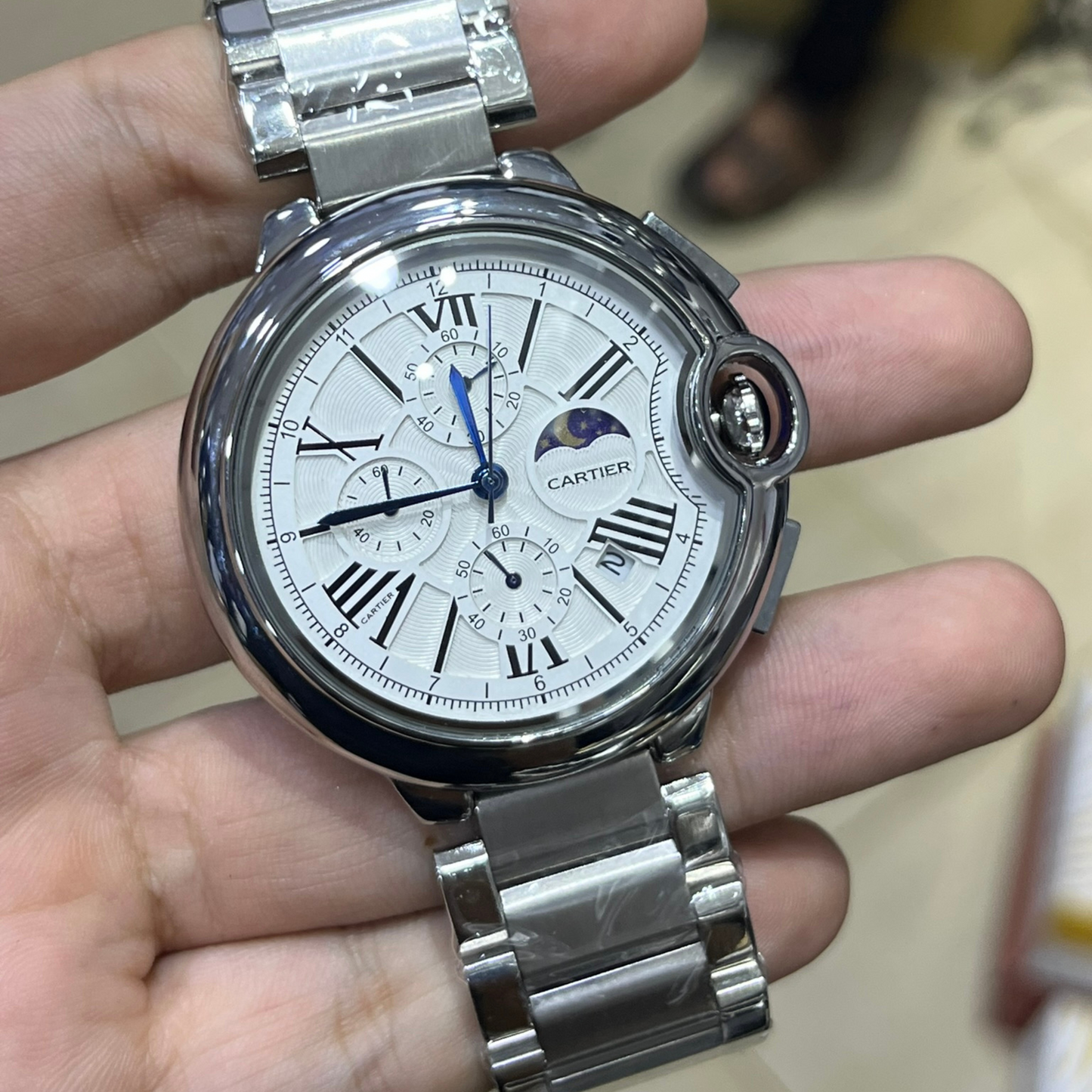 Montre Ballon Chronographe – Complication Jour & Nuit