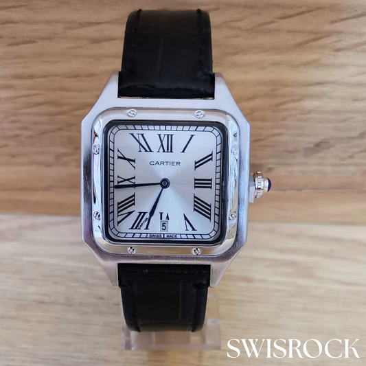 MONTRE HOMME DE CUIR SWISROCK