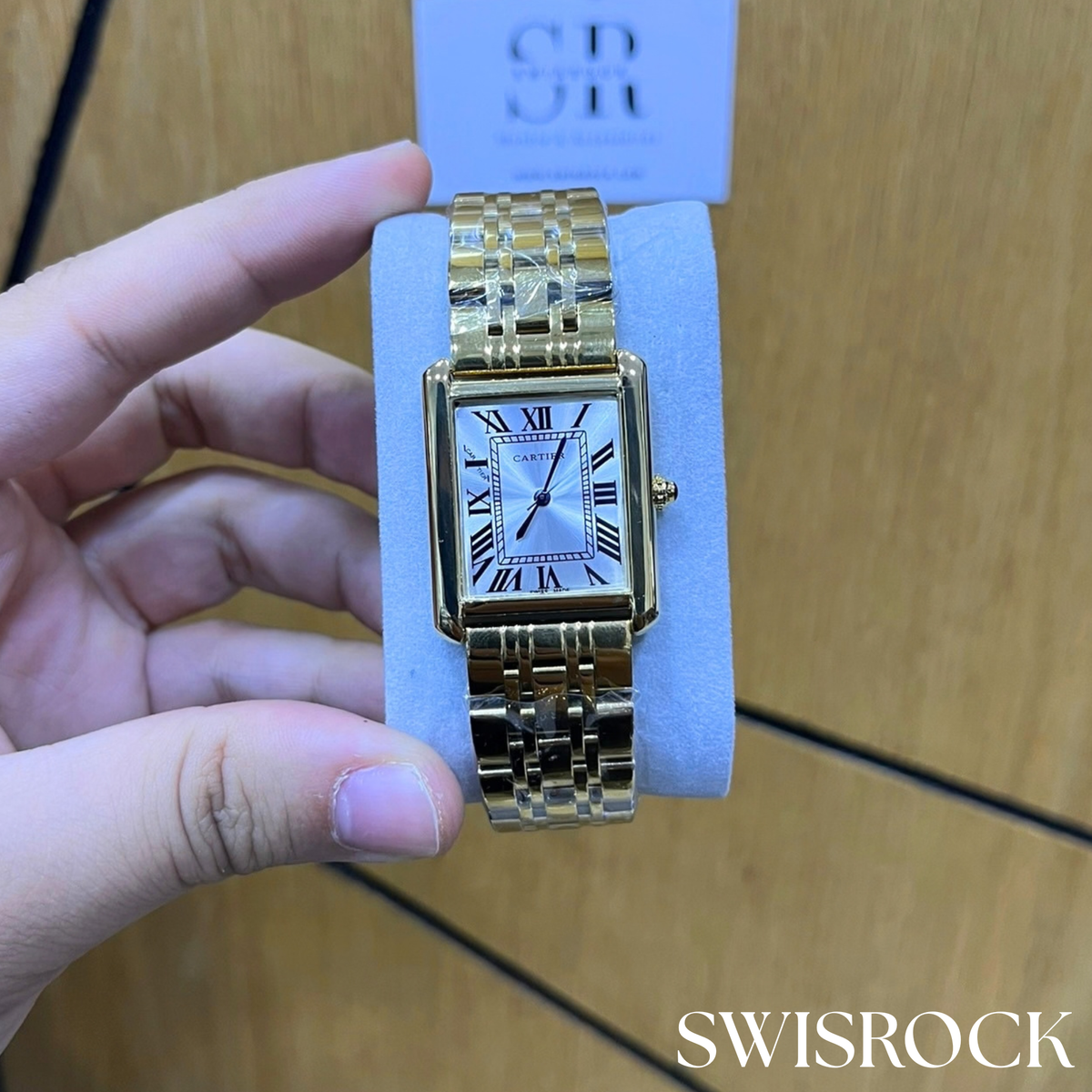 Cartier tank steel pour homme - Bracelet jubilee