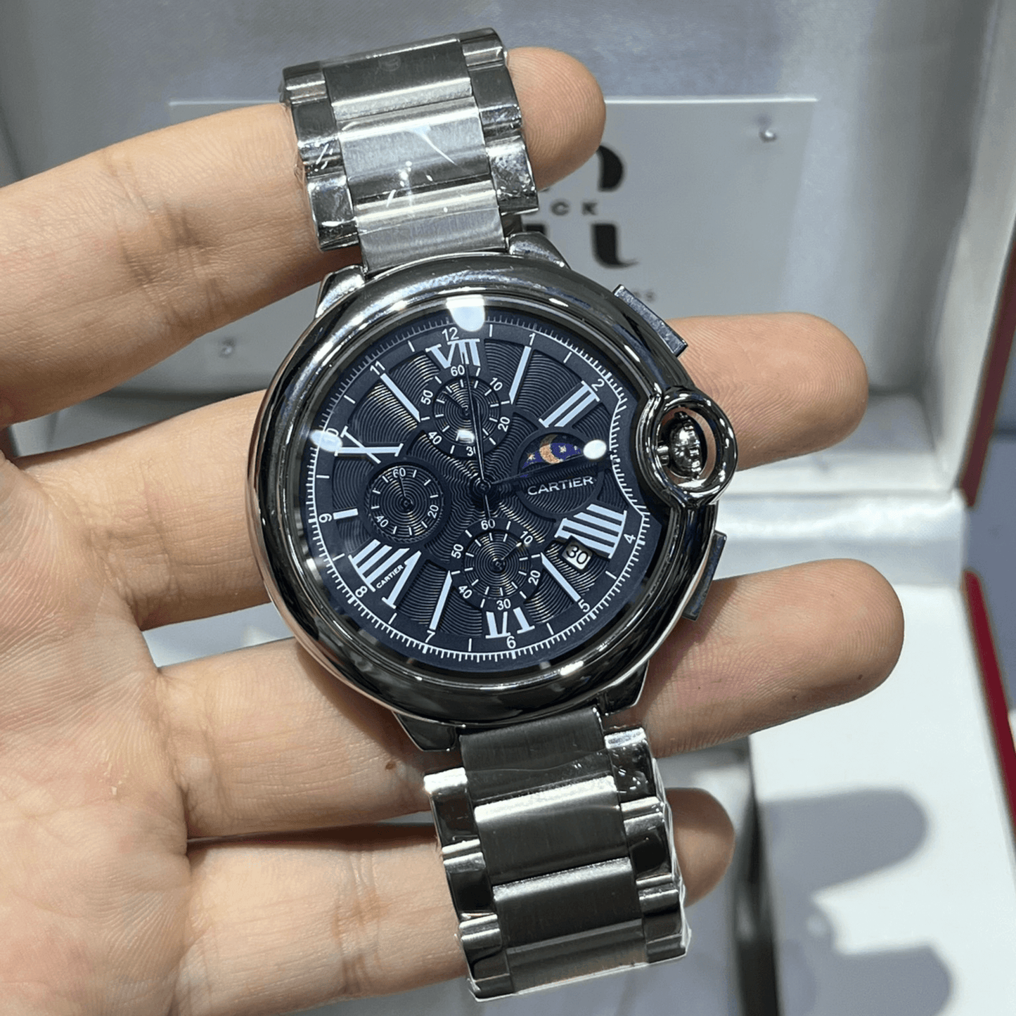 Montre Ballon Chronographe – Complication Jour & Nuit