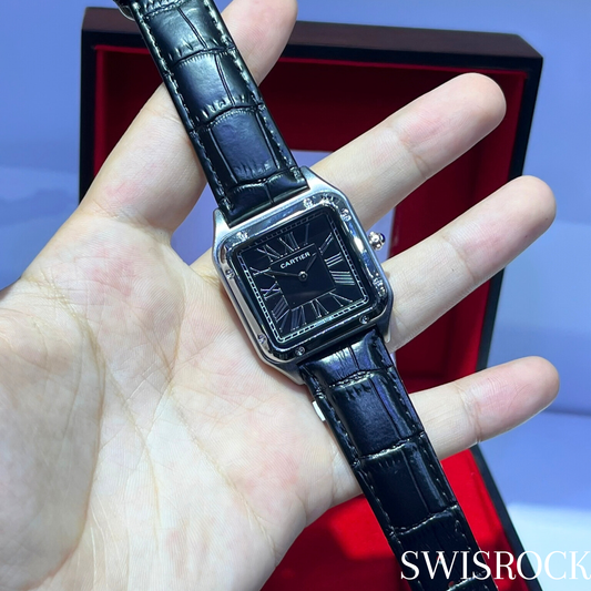 Modèle Santos - bracelet cuir-35 mm