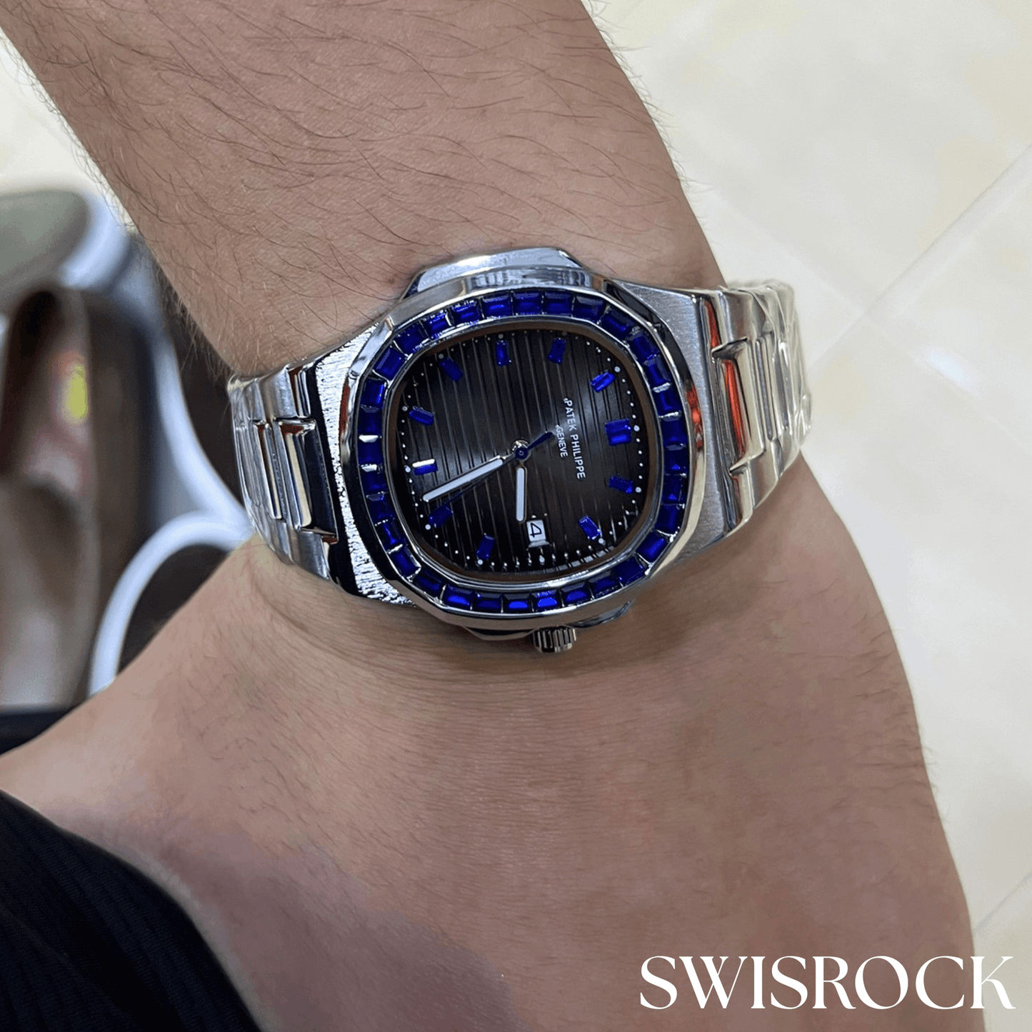 Montre Diamant Prestige Homme