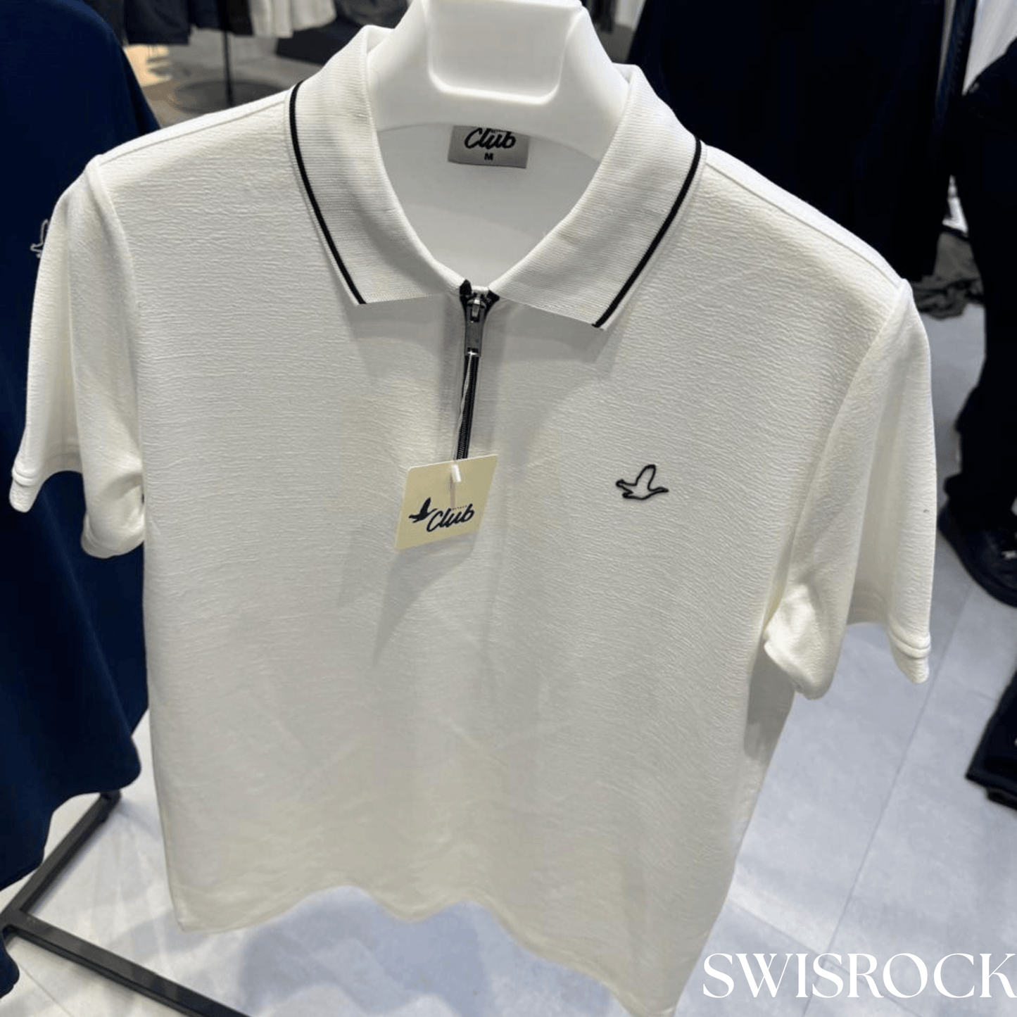 Polo Zippé Signature — Collection Swisrock