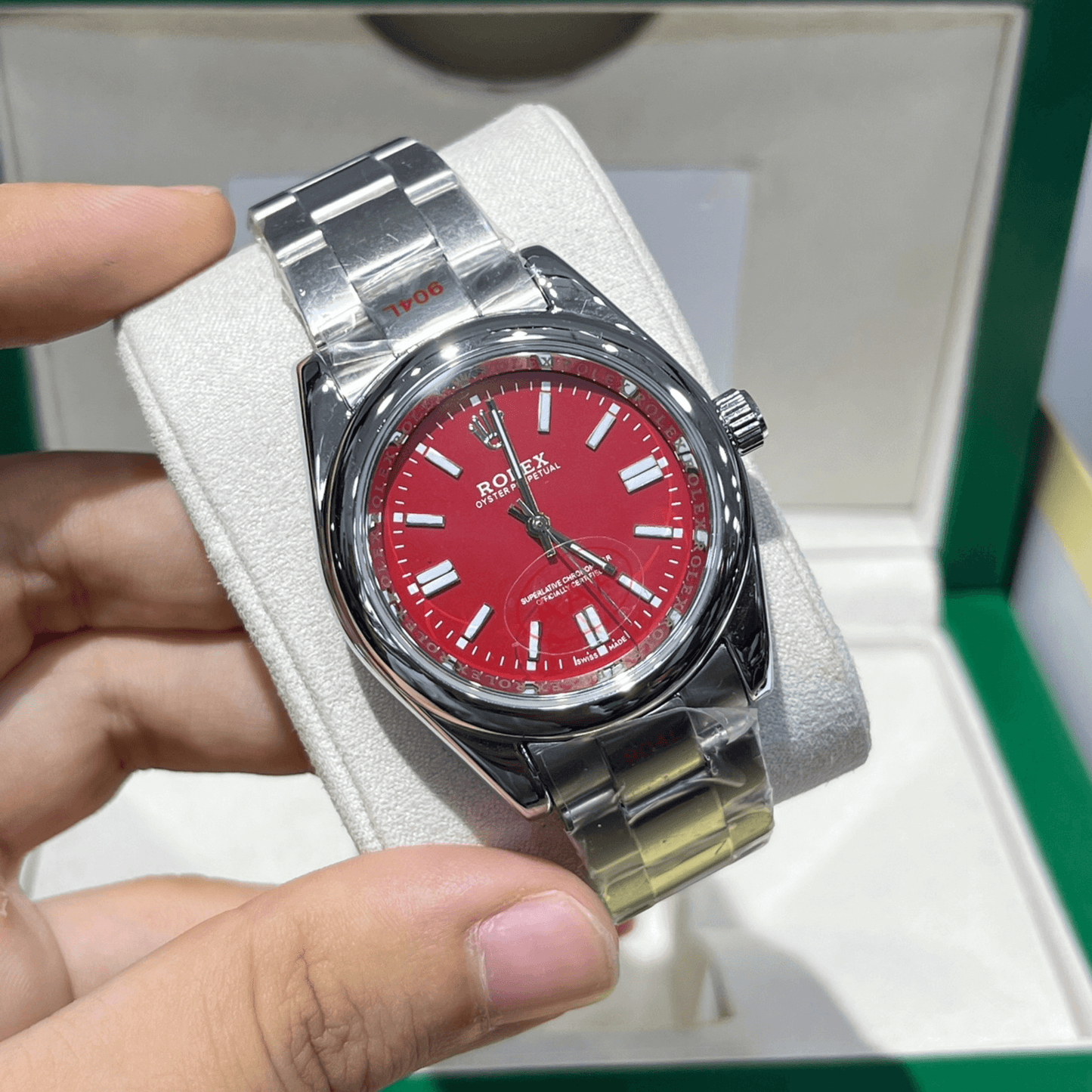 OYSTER PERPETUAL POUR HOMME-MASTER QUALITE