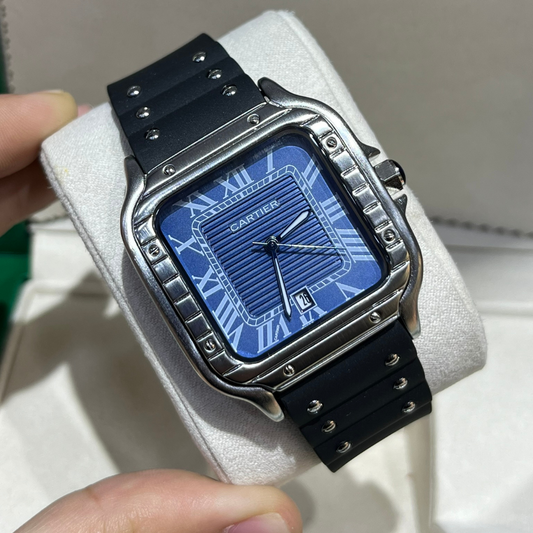 Modèle Santos pour homme-bracelet silicon