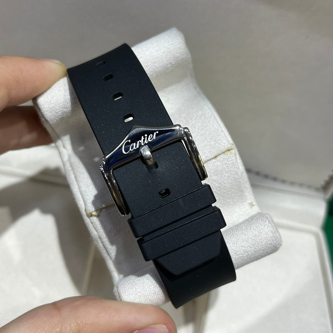Modèle Santos pour homme-bracelet silicon