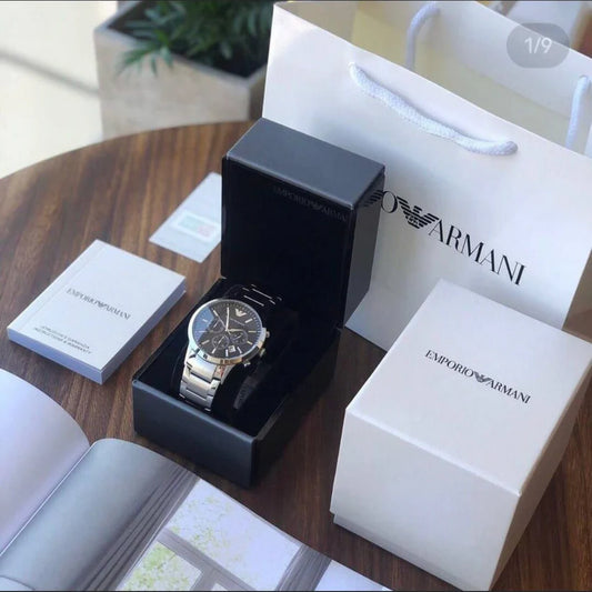 Montre  Emporio Armani pour Homme - Packaging officielle